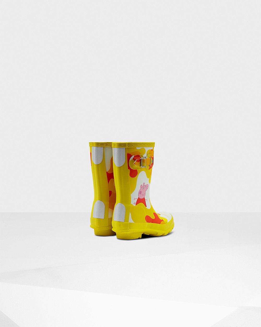 Kids Hunter Original Little Peppa Pig - Rain Boots Yellow - 1052-ZFJTC